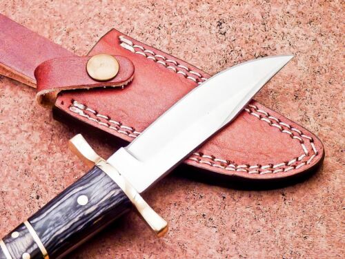 8" UNIQUE CUSTOM HAND FORGED D2 STEEL BLADE SKINNER KNIFE HUNTING KNIFE WD-8009 - Bild 5 von 8