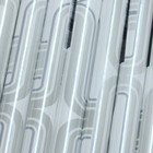 3 Rolls White Grey Wallpaper Geometric Link Chain Effect Slightly Textured Retro