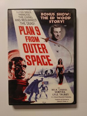 Plan 9 From Outer Space (DVD, 1999) Used Tested NTSC 