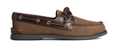 Sperry A/O Authentic 2 Eye Brown Buck Boat Shoe Men's sizes 7-16 WIDE