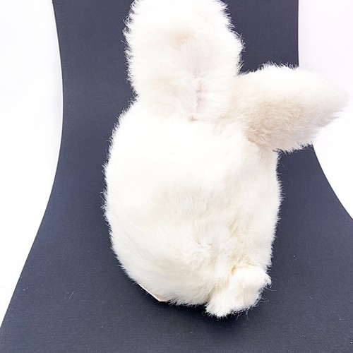 Peluche vintage Swibco Puffkins coniglietto coniglio fortunato il coniglio bianco 1994 - Foto 6 di 9