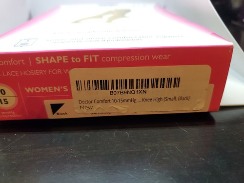 Abbigliamento a compressione Dr Comfort donna 10-15 mmhg - ginocchio alto - forma su misura - piccolo - Foto 2 di 5