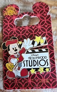 Hollywood Studios Mickey Mouse Director Disney Pin Trading