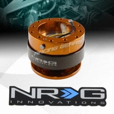 NRG SRK-200RG ROSE GOLD/GUNMETAL STEERING WHEEL GEN 2.0 QUICK RELEASE ADAPTER