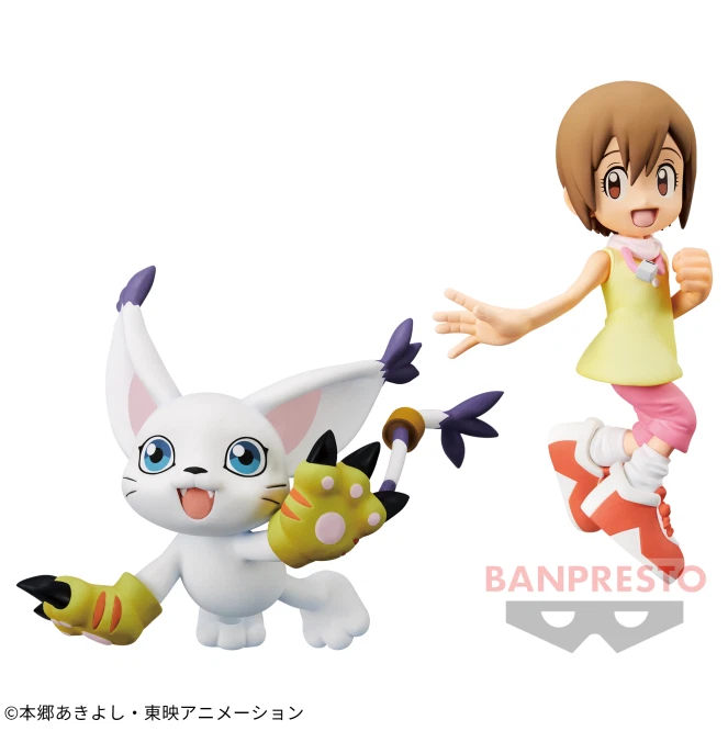 Digimon Gatomon &amp; Hikari Yagami DXF ADVENTURE ARCHIVES Figure Set  Banpresto | eBay