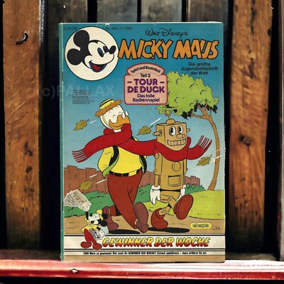 COMIC MICKY MAUS #44 / EHAPA 1982