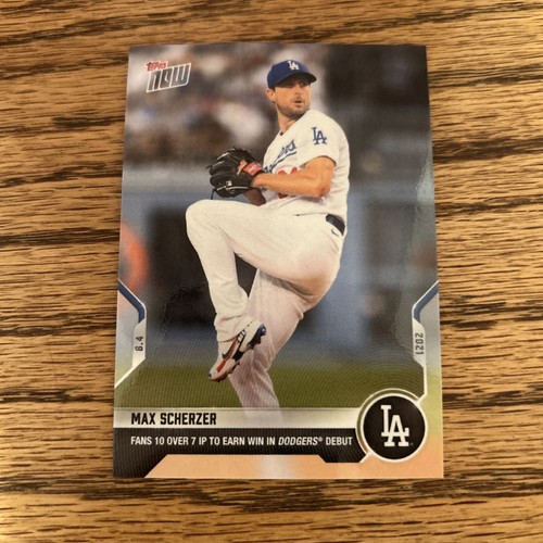 2021 Topps Now 616 Max Scherzer