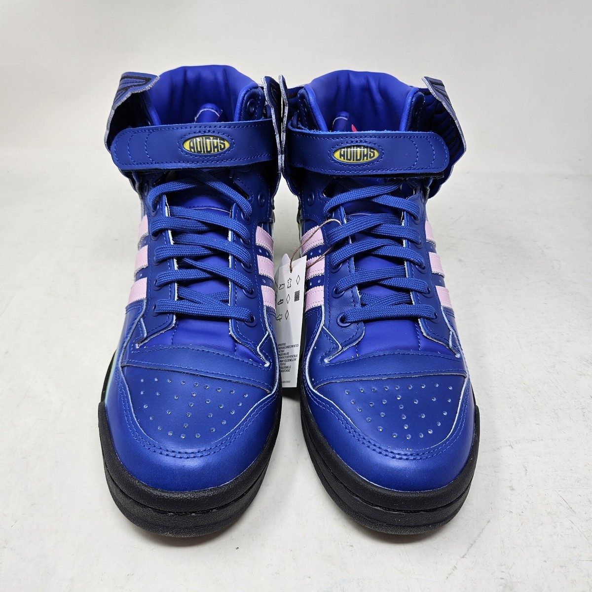 Men's Adidas Jeremy Scott JS Motorsport Wings 4.0 Blue Shoes Men's Adidas Jeremy Scott JS Motorsport Wings 4.0 Blue Shoes