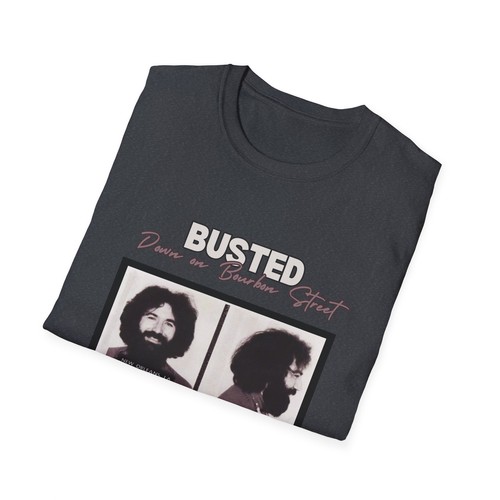 Camiseta Unisex Jerry Garcia Mugshot Grateful Dead - Amante de la Música Rock 'n' Roll - Imagen 45 de 57