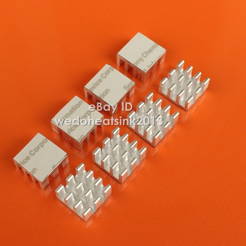 12 pièces aluminium 14 x 14 x 8 mm carte IC VGA Xbox360 ch DDR RAM dissipateurs de chaleur refroidissement mémoire - Photo 4/9