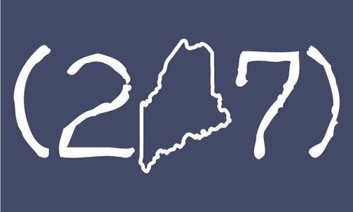 207 Area Code T-Shirt, State Of Maine Short Sleeve Shirt - Picture 8 of 11