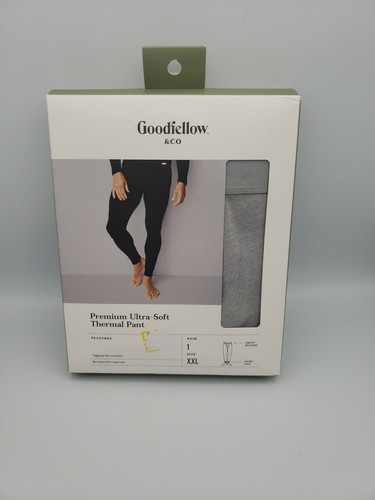 Pantalón térmico Goodfellow & Co premium ultra suave para hombre talla XXL (44/46) gris - Imagen 1 de 5