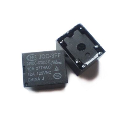 5pcs JQC-3FF-24VDC-1ZS JQC-3FF DC24V 10A 5PIN Relay in stock