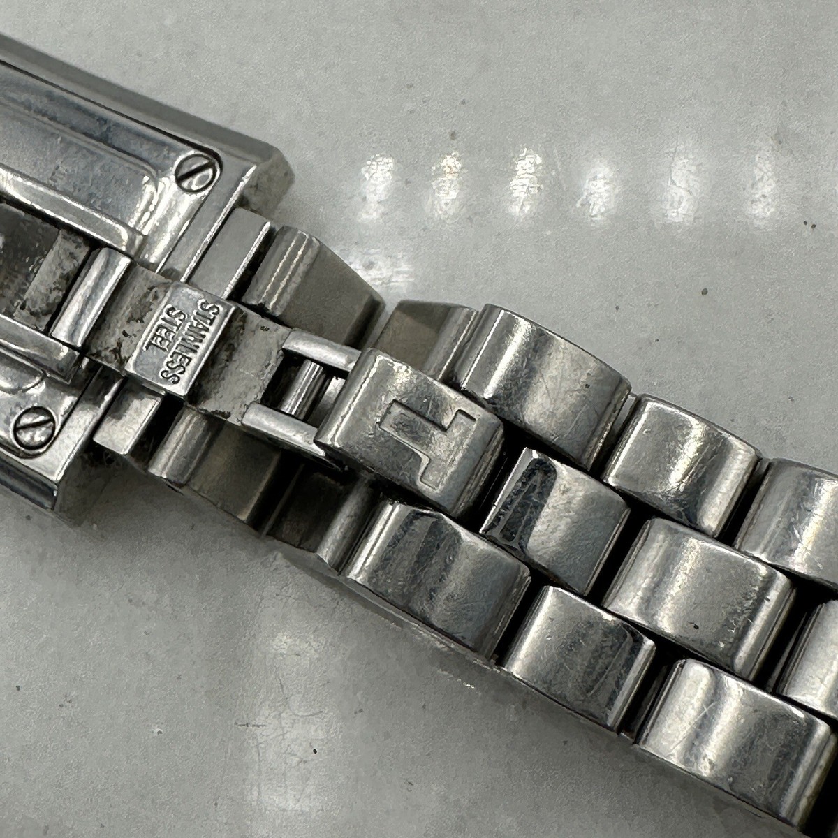 【電池交換済】ティソ L730Kスクエア シルバー 風防傷なし Tissot Silver Women's Watch - L730K for sale online | eBay