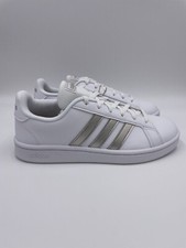 adidas Grand Court Base White Womens Shoes
