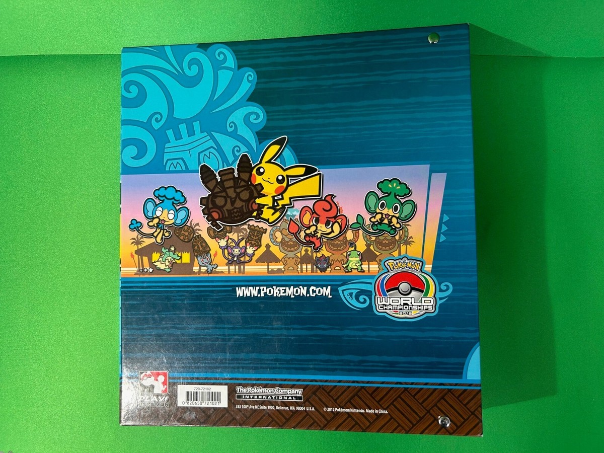 Pokemon 2012 World Championship Pikachu Hawaii Big Island 3 Ring