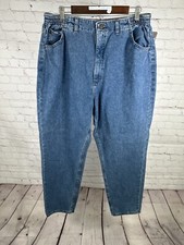 VTG NWT Lee High Rise Side Elastic Relaxed Tapered Leg Women’s Jeans 18S (32x30)