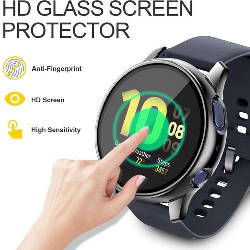 Shockproof Protector Case Cover For Samsung Galaxy Active 2 40/44mm Black/Clear - Picture 6 of 15