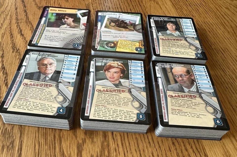 X-files CCG The Truth Is Out There Complete Fixed Card Set - Truth Starter Decks - Image 3 of 4