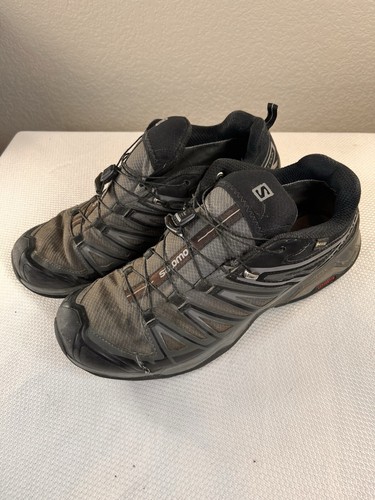 Salomon X-Ultra 3 GTX Men's Size 11 Trail Running Shoes Gray Black - Picture 7 of 12