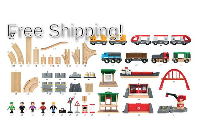 brio 33052 deluxe railway set