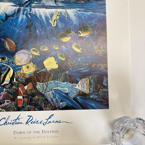 Póster de arte de pared marino del reino eterno 1996 vintage de Christian Riese Lassen 20x28 - Imagen 4 de 14
