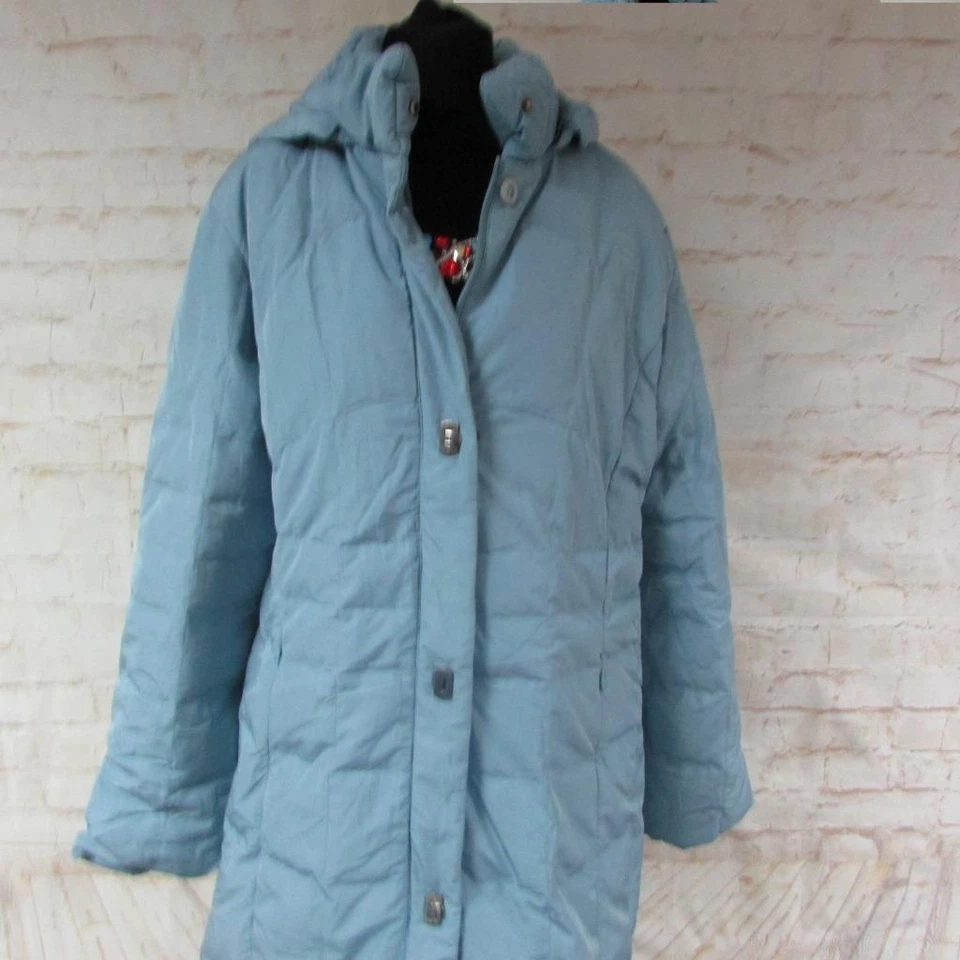 WOMENS TALBOTS DUCK DOWN HOODED JACKET UKSZ 12/14 CHESTSZ 38/40 REF (NC03627) - Image 2 of 4