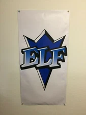 old school bmx elf BANNER 4ft X 2ft vdc hutch gt se racing