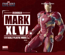 New Morstorm Iron Man MK46 1/9 Plastic Model Kit Action Figure Standard Edition