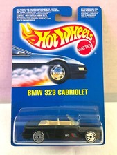 Hot Wheels BMW 323 - 1990 BLUE CARD International No # (US #150) BMW Rear Plate