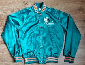 miami dolphins satin jacket