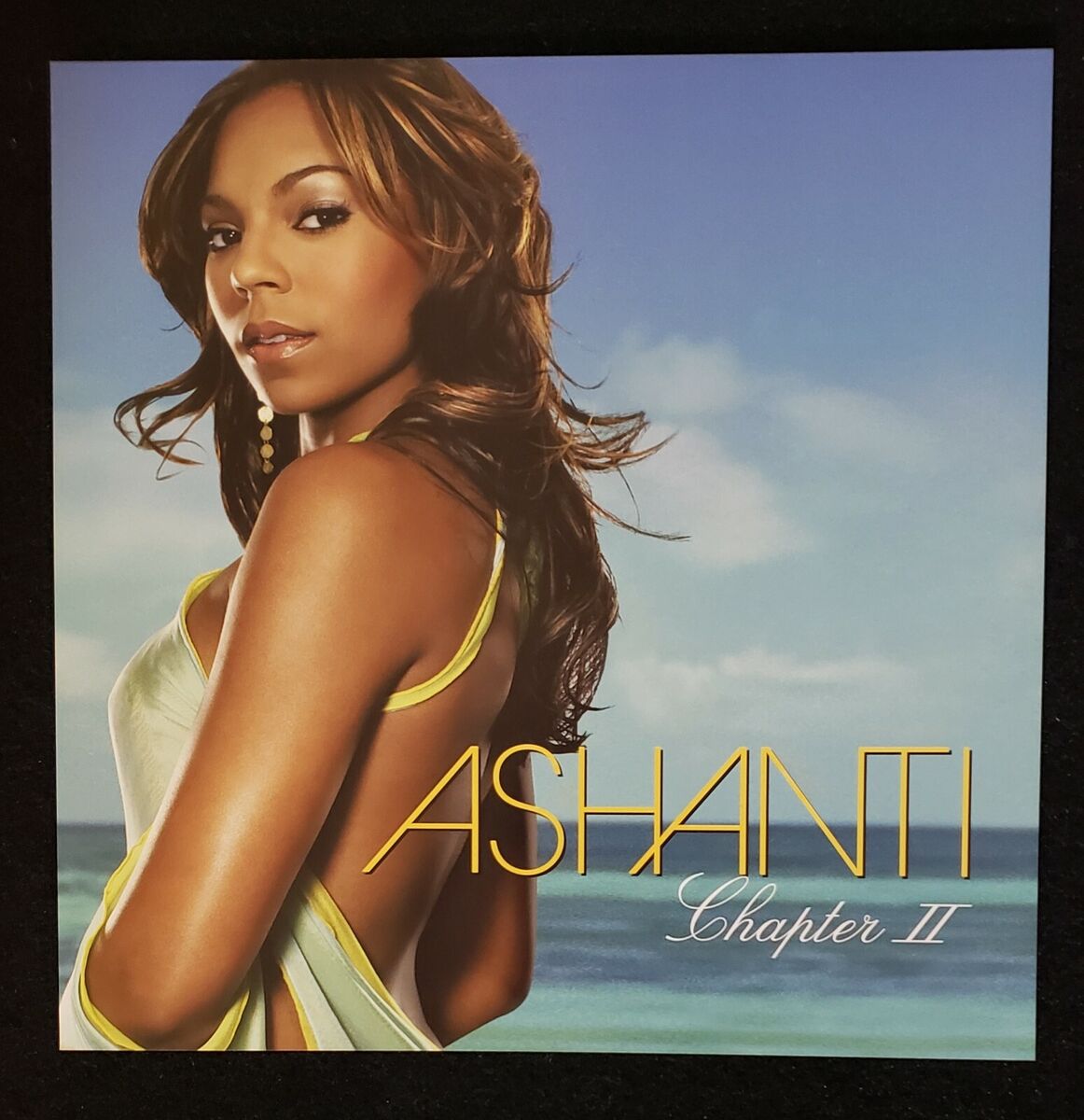 Ashanti Chapter II Rare Original 2003 12x12 2-Sided Promo Ashanti Chapter II Rare Original 2003 12x12 2-Sided Promo
