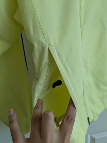 Nike Jacke Damen S gelb Golf FIT STORM wasserabweisend Full Zip Windbreaker - Bild 5 von 13