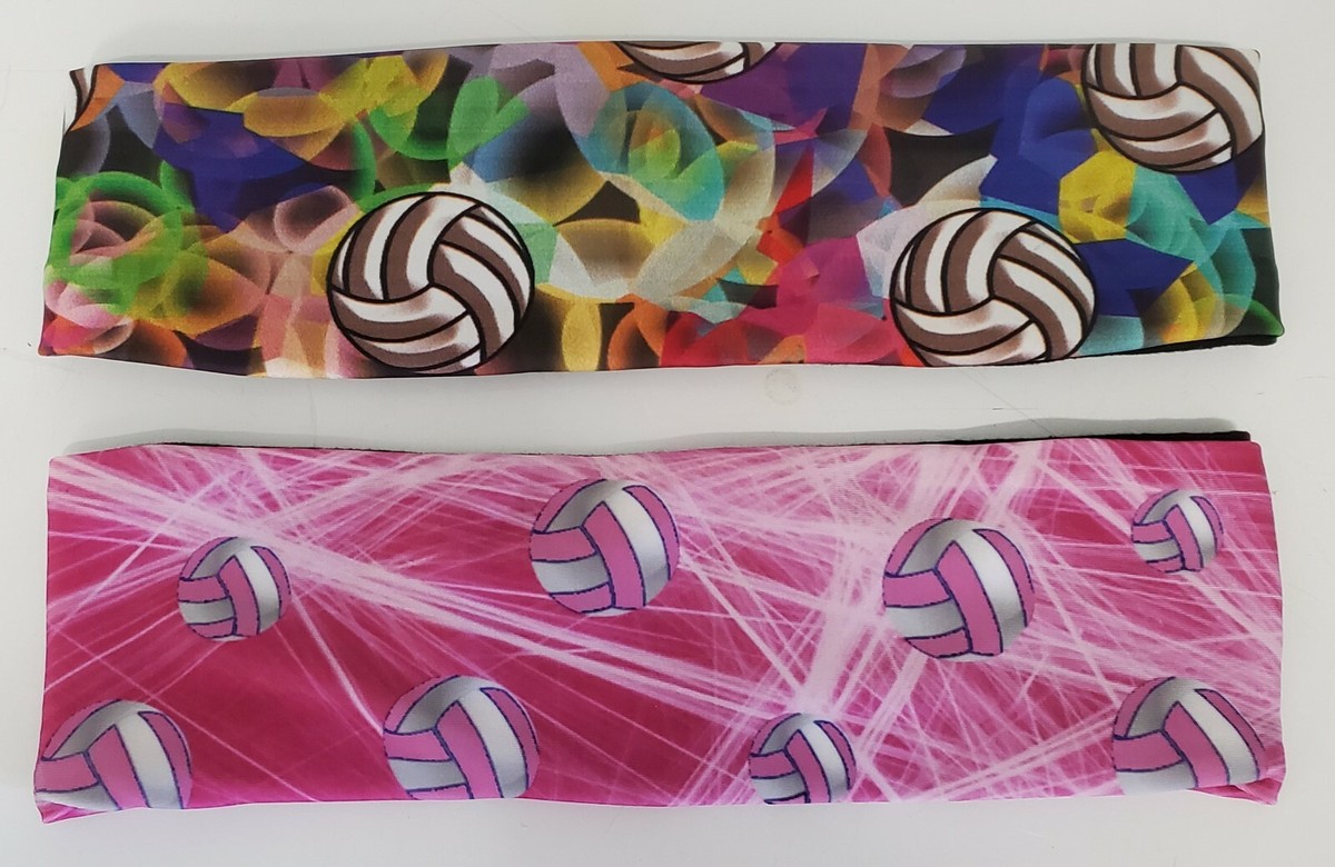 Volleyball Player Headbands - Thick Spandex (Pink or Multi  display picture 1