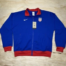 NEW USMNT USA Soccer Nike Strike Mens Dri-FIT Soccer Jacket Sz LG FJ2910-417