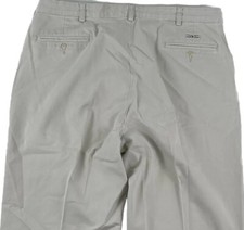 VTG Ralph Lauren Polo Hammond Pants Men 36X32 Tan Chino Pleats Cuffs 80s 90s Y2K