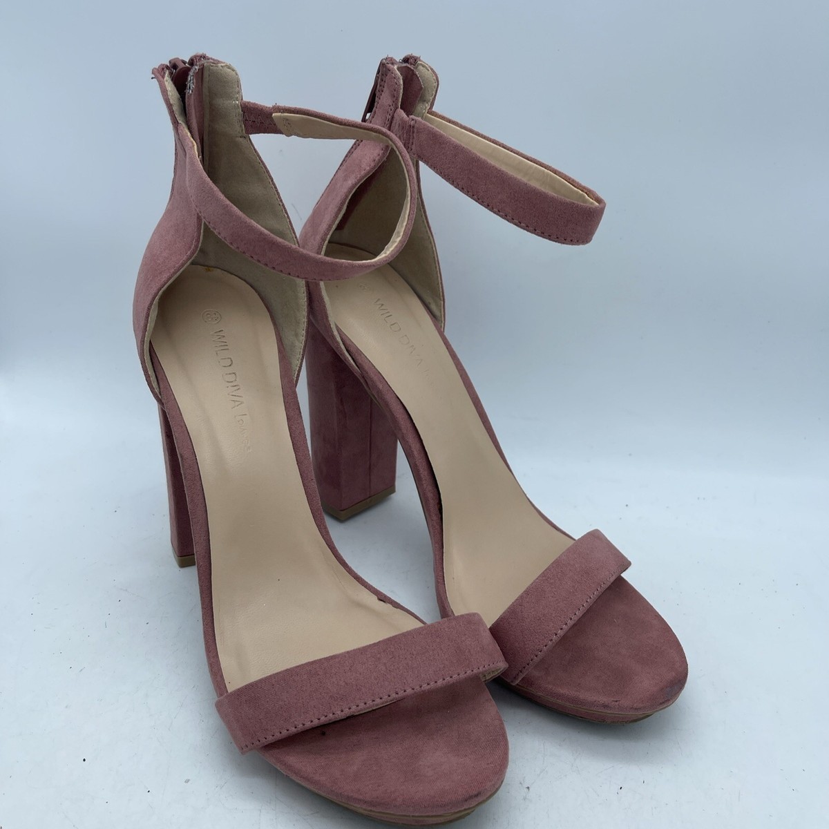Chaussures à Talons Hauts Wild Diva Lounge - Couleur Blush - Taille 9 - Neuf Avec Emballage