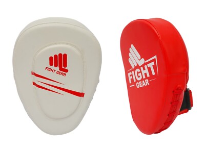 Muka Boxing PU Leather Focus Pad Target Mitts Hook-Jab Punching Pad MMA MuayThai