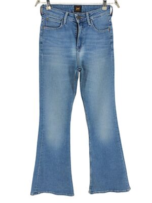LEE Damen BREESE Slim Bootcut Flared Jeans Größe W26 L31