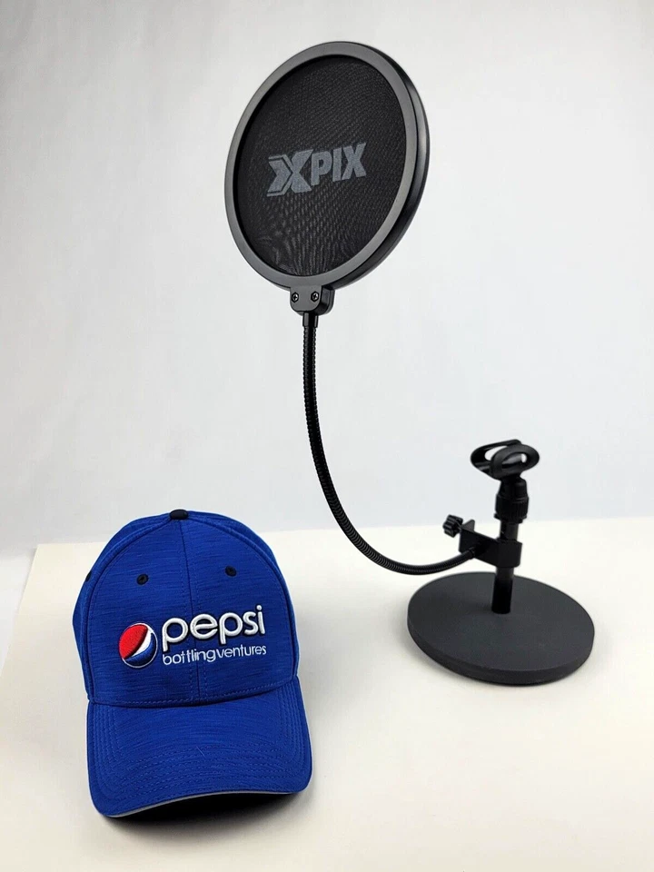 Samson Cuello de Ganso Pop Xpix Filtro y Micrófono Soporte Mesa Base Ponderada Foto 4 de 4