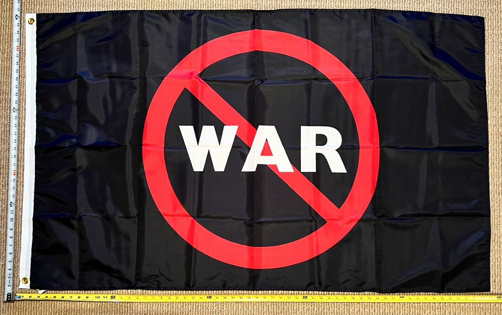 Anti War Flag FREE SHIPPING Peace Not War BXO Ukraine Biden Trump Sign ...