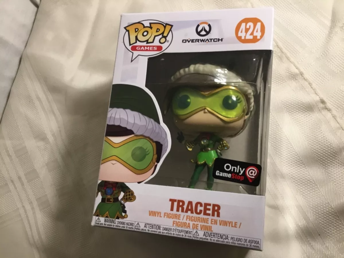 Funko Pop 424 - Tracer - Overwatch - Exclusivo GameStop