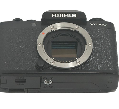 Fujifilm X-T100 24.2 MP Digital Camera Black Body Only - Picture 8 of 9