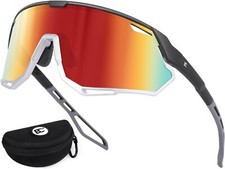 Gafas De Sol Polarizadas Para Hombre Mujer Lentes Protecci n Ciclismo Correr NEW