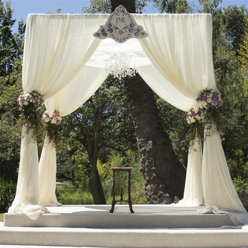 Heavy Duty Wedding Backdrop Stand Kit Canopies Frame Adjustable Party Background - Picture 4 of 18