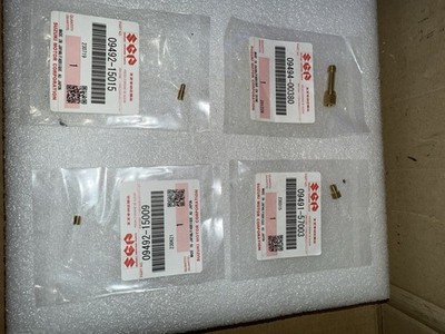SUZUKI Jet, LT50, MIKUNI Vergaser, Pilot No.1, No2, Main, Needle Jet OEM.