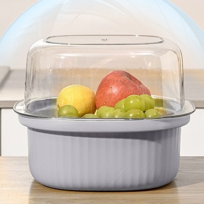 Innovative Obstwaschschale mit Deckelfunktion Küchenspüle Essential