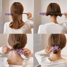 Hair Accessories - Vintage Flower Barrettes for Easy Hair Styling - DIY Tools