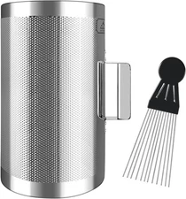 EastRock Guiro Shaker Stainless Steel 8" 13" Percussion Guiro Musical