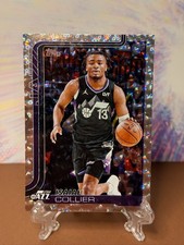 2025-26 Topps #133 Isaiah Collier Crackleboard Utah Jazz